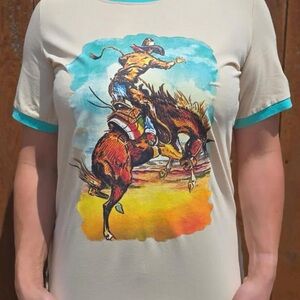 Cowboy Graphic  T-Shirt